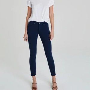 AG Adriano Goldschmied Women's The Legging Ankle Skinny Jean Super Black Size 30